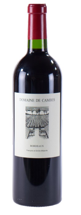Vin Rouge A.O.C Bordeaux Domaine de Cambes 2007 75 cl.