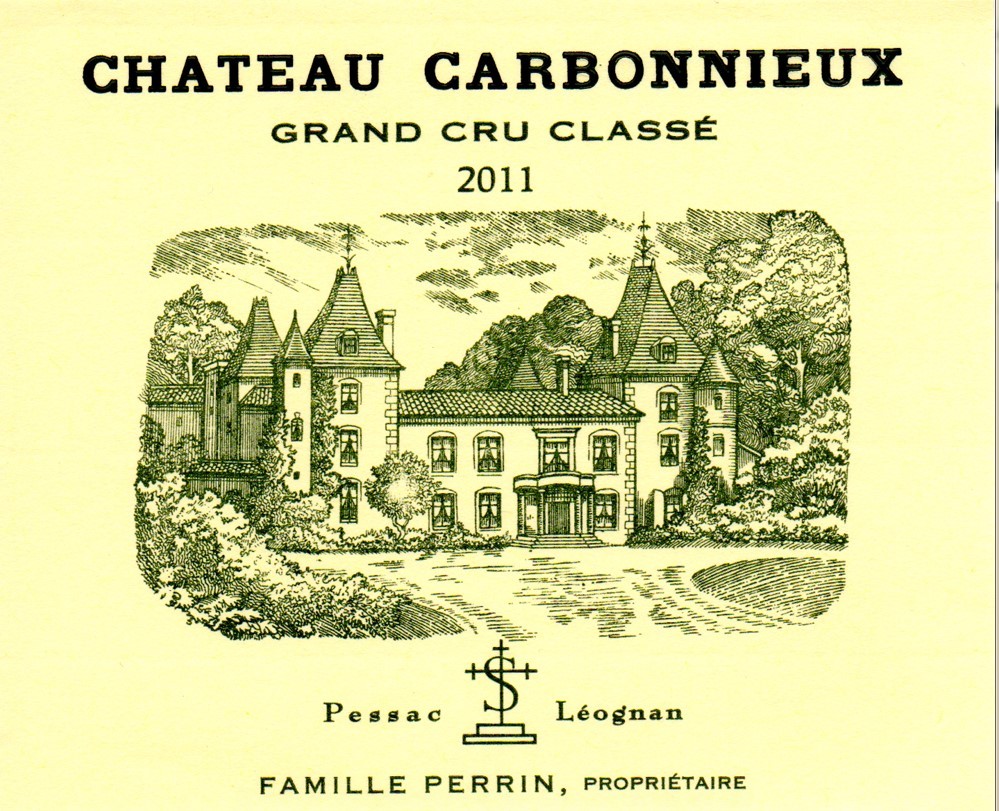 Vin Rouge Bordeaux A.O.C Pessac-Leognan Chateau Carbonnieux 2012 75 cl.