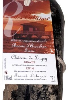 Vin Rouge Bordeaux Graves Château de Lugey "Rouge des Cabanes" 2014 75 cl.