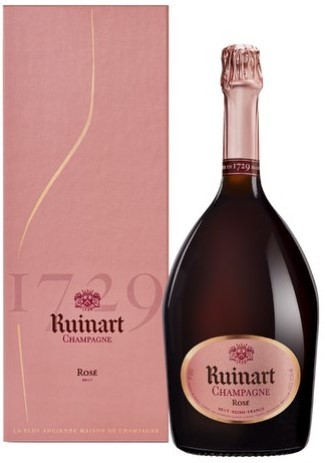 Champagne Rosé Ruinart Rosé coffret 75 cl