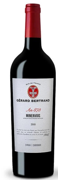Vin Rouge Languedoc A.O.P Minervois Gérard Bertrand 2017 75 cl.