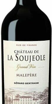 Vin Rouge Languedoc A.O.P Malepère Château La Soujeole 2017 75 cl